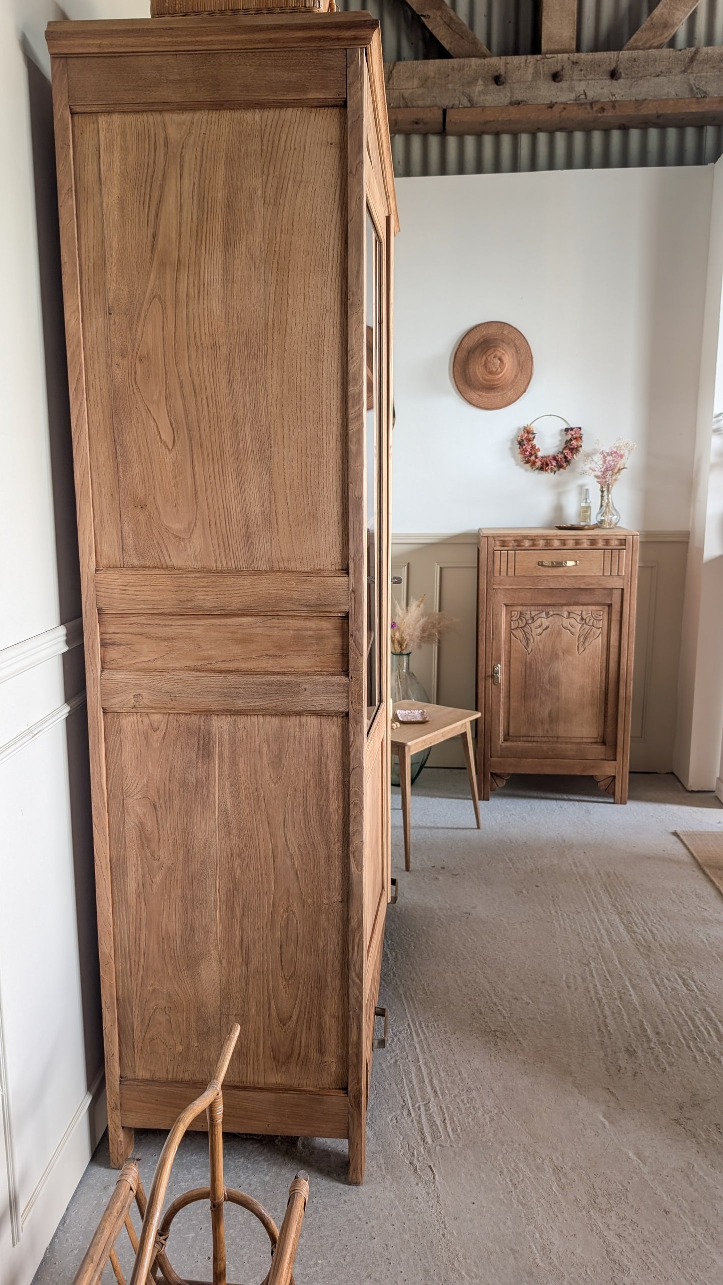Armoire vitrée ancienne