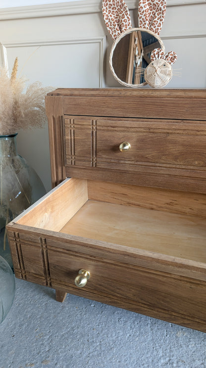Commode en chêne