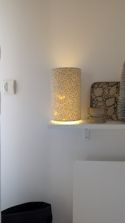 Fabriquez votre abat-jour cylindrique pour une lampe tube