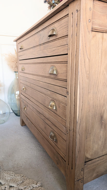 Commode en chêne