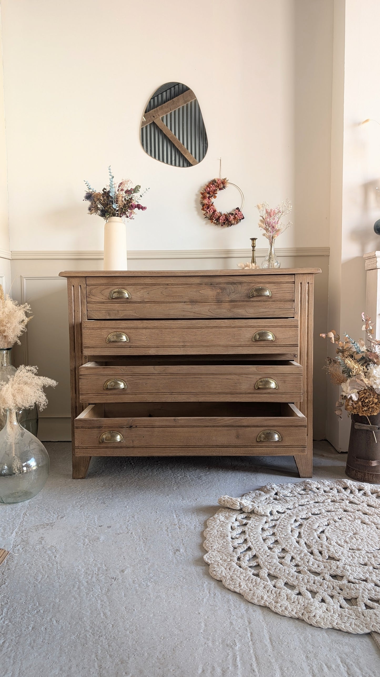 Commode en chêne