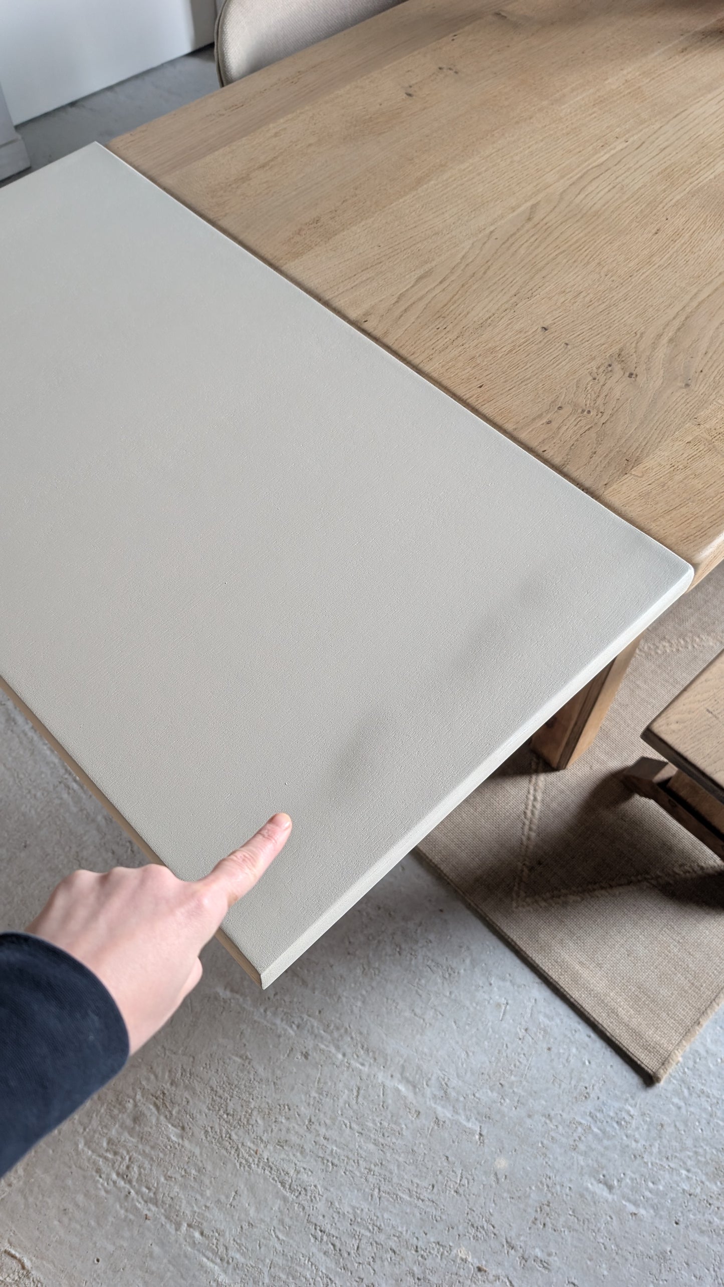 Table de ferme avec rallonges