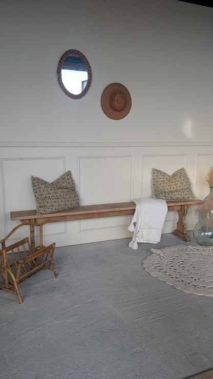 Banc ancien en chêne