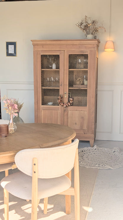 Vitrine en merisier