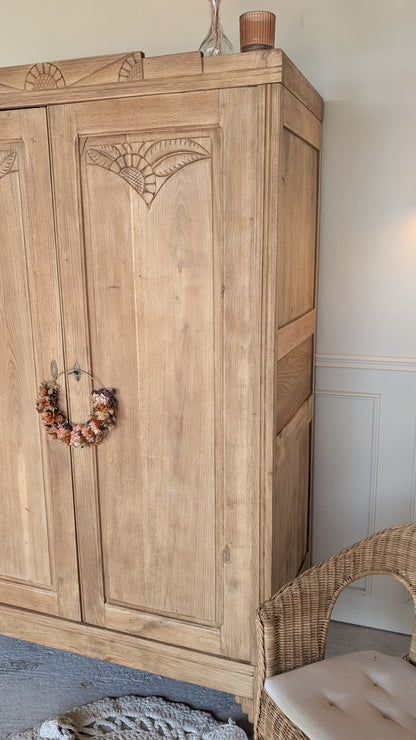 Armoire en Chêne Art déco
