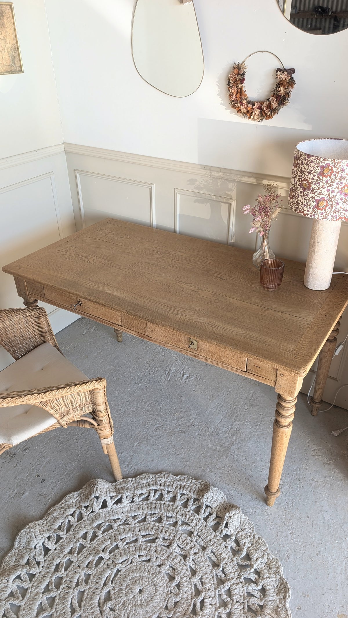 Bureau en chêne