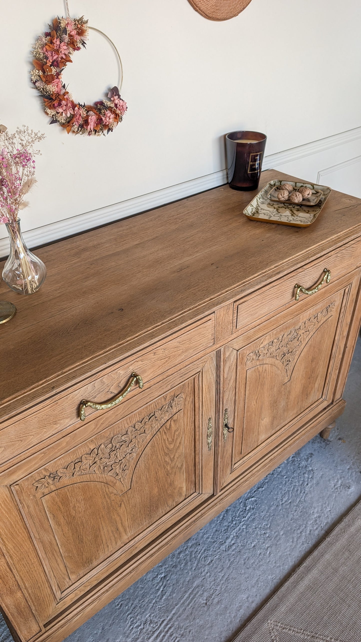 Grand buffet en chêne