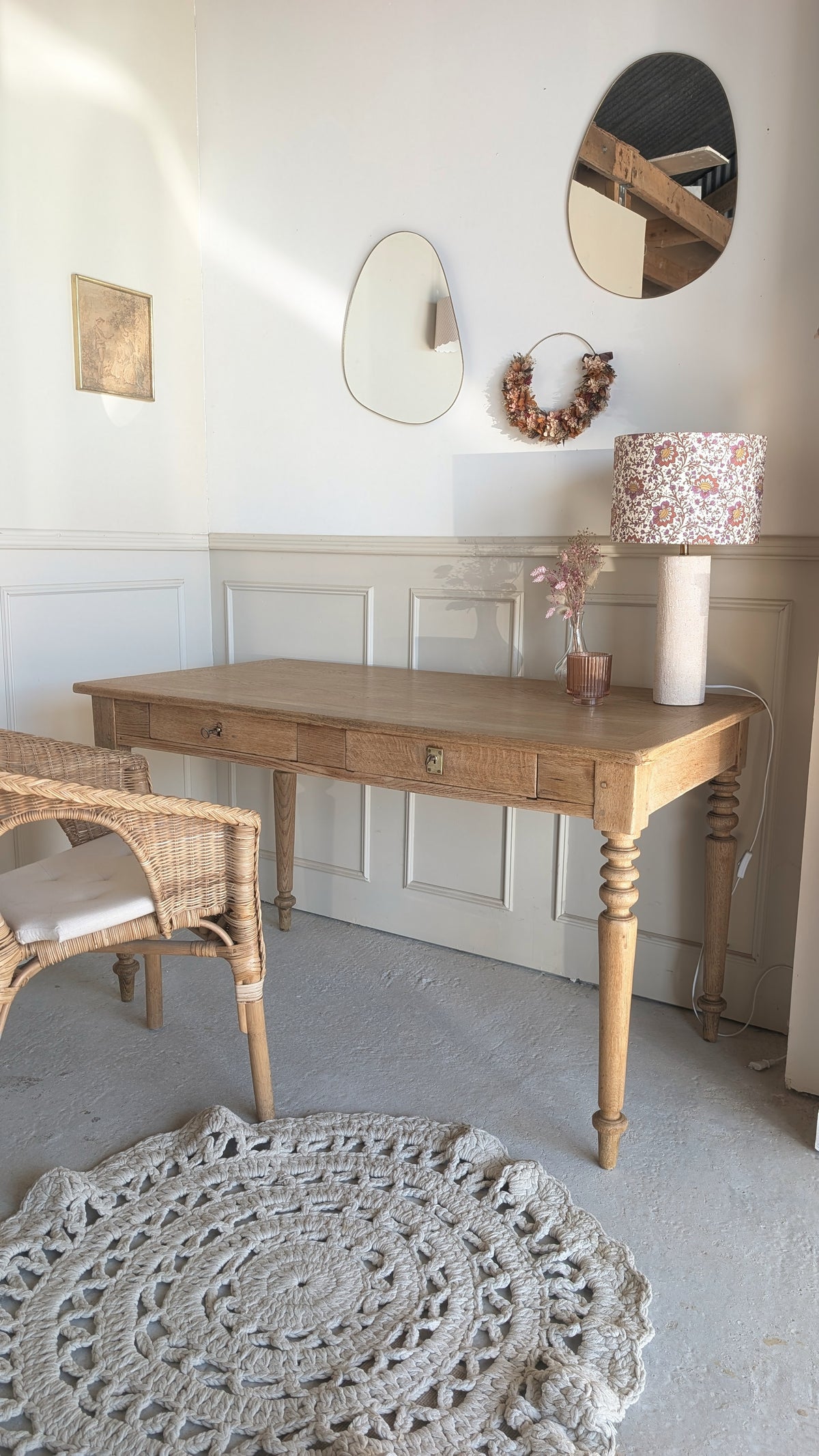 Bureau en chêne
