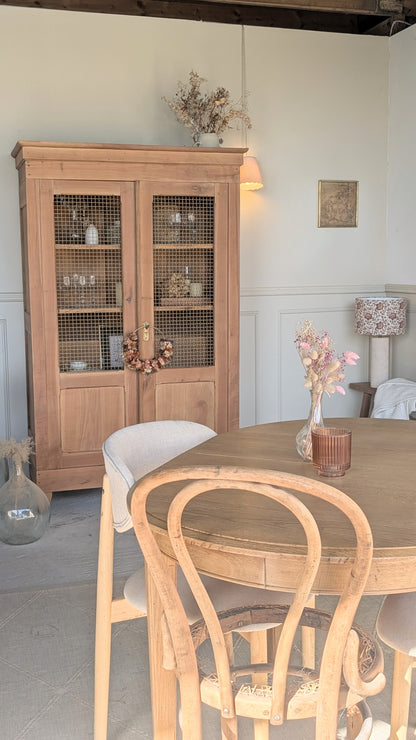 Vitrine en merisier