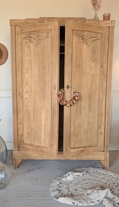 Armoire en Chêne Art déco