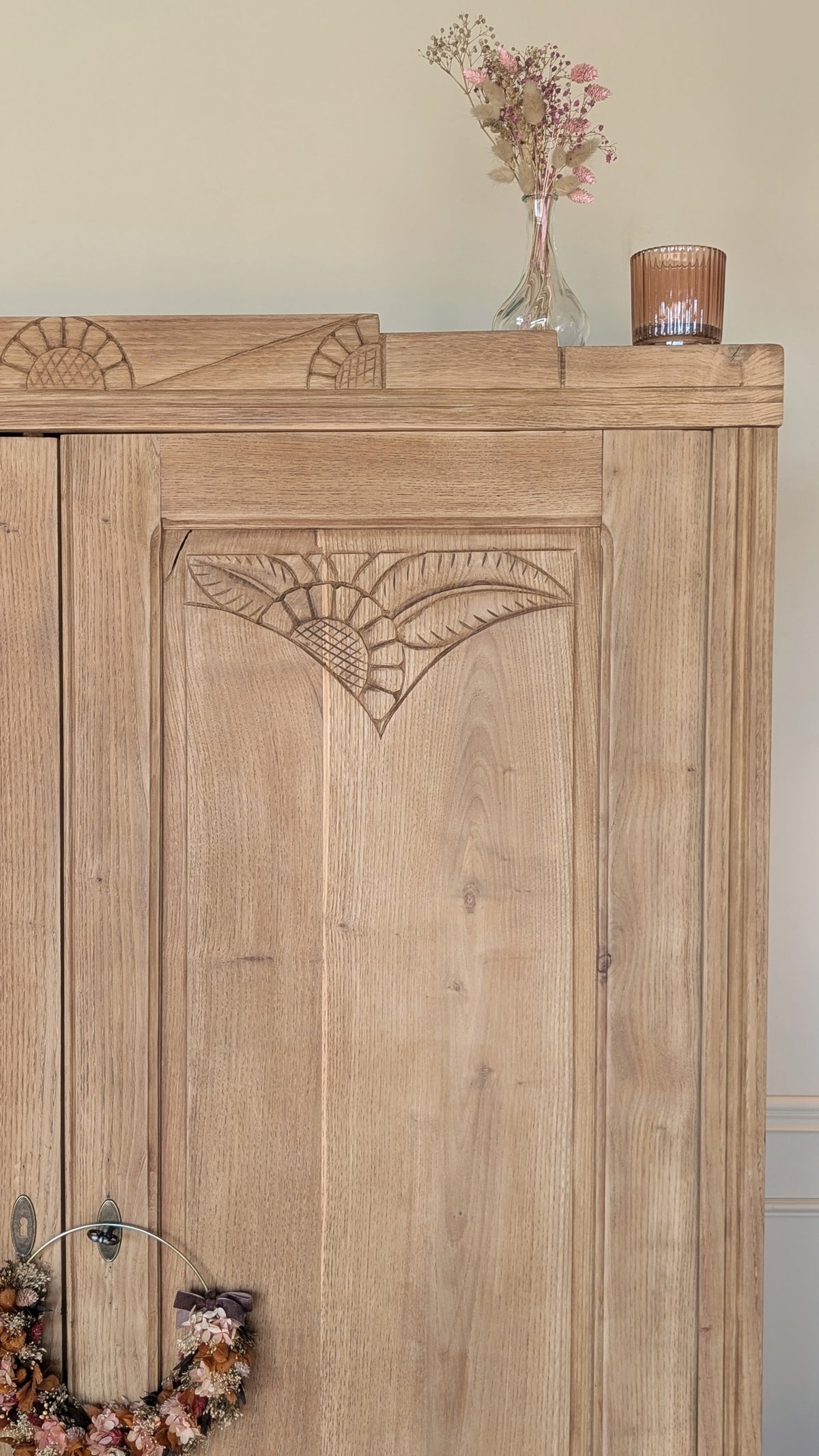 Armoire en Chêne Art déco