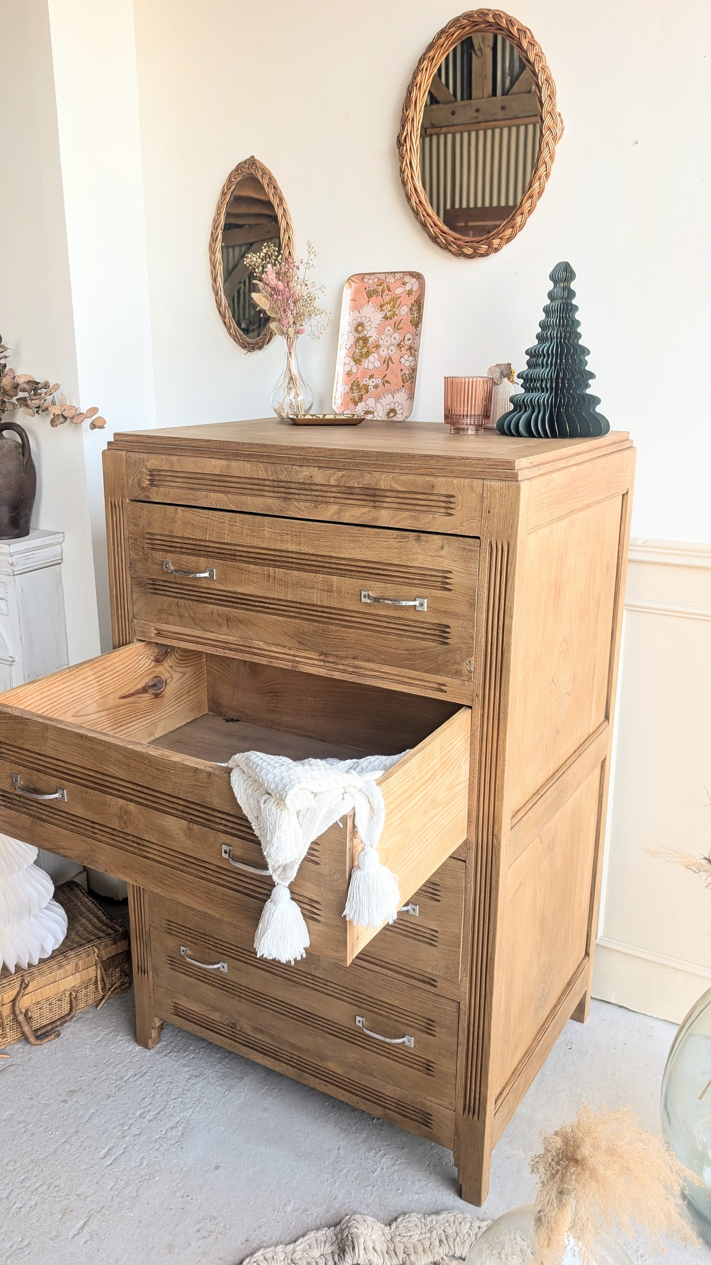 Chiffonnier - Commode en chêne