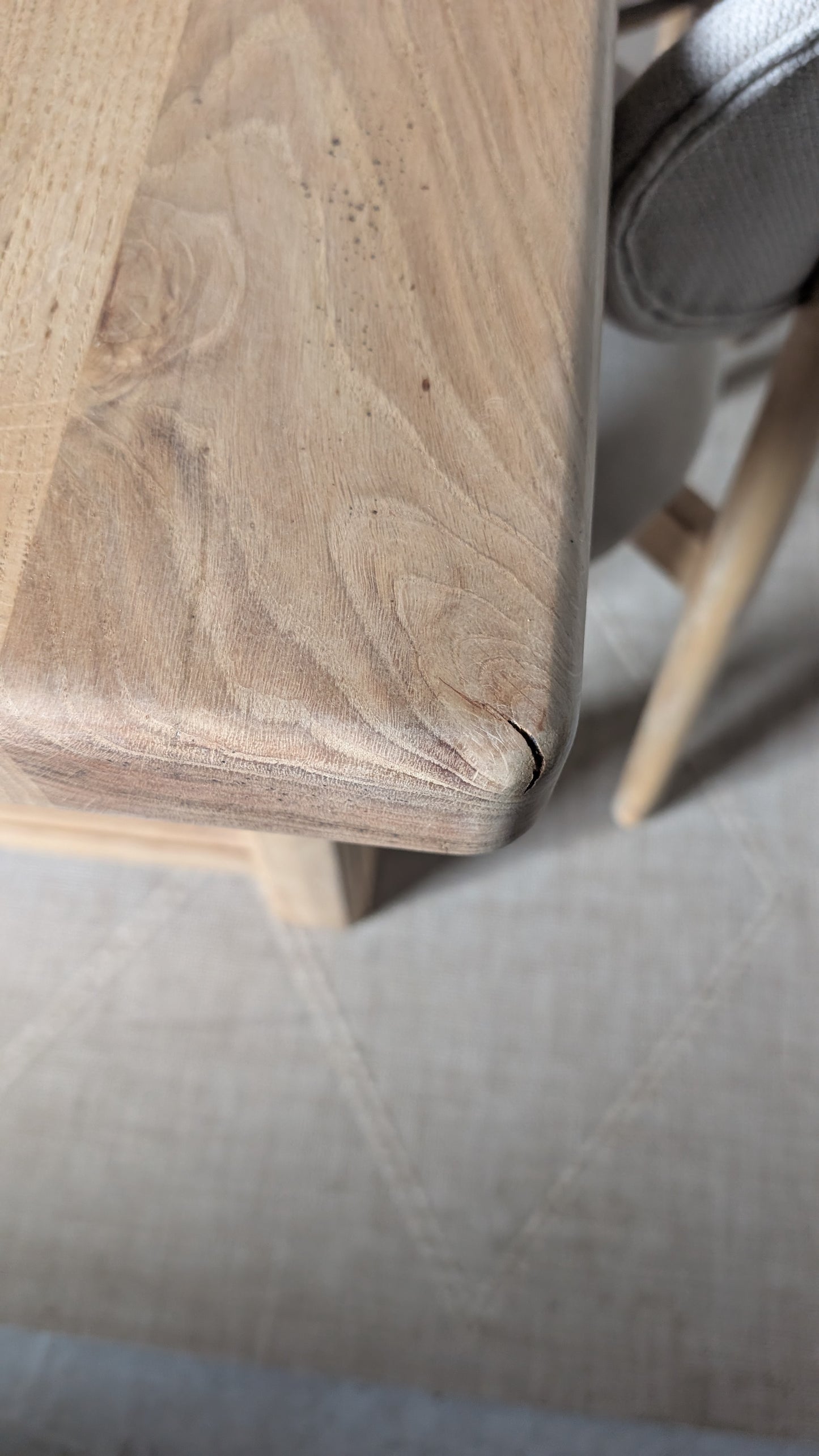 Table de ferme avec rallonges