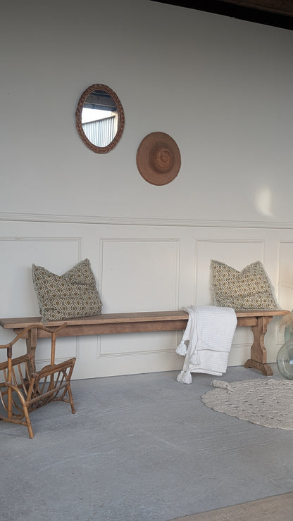 Banc ancien en chêne