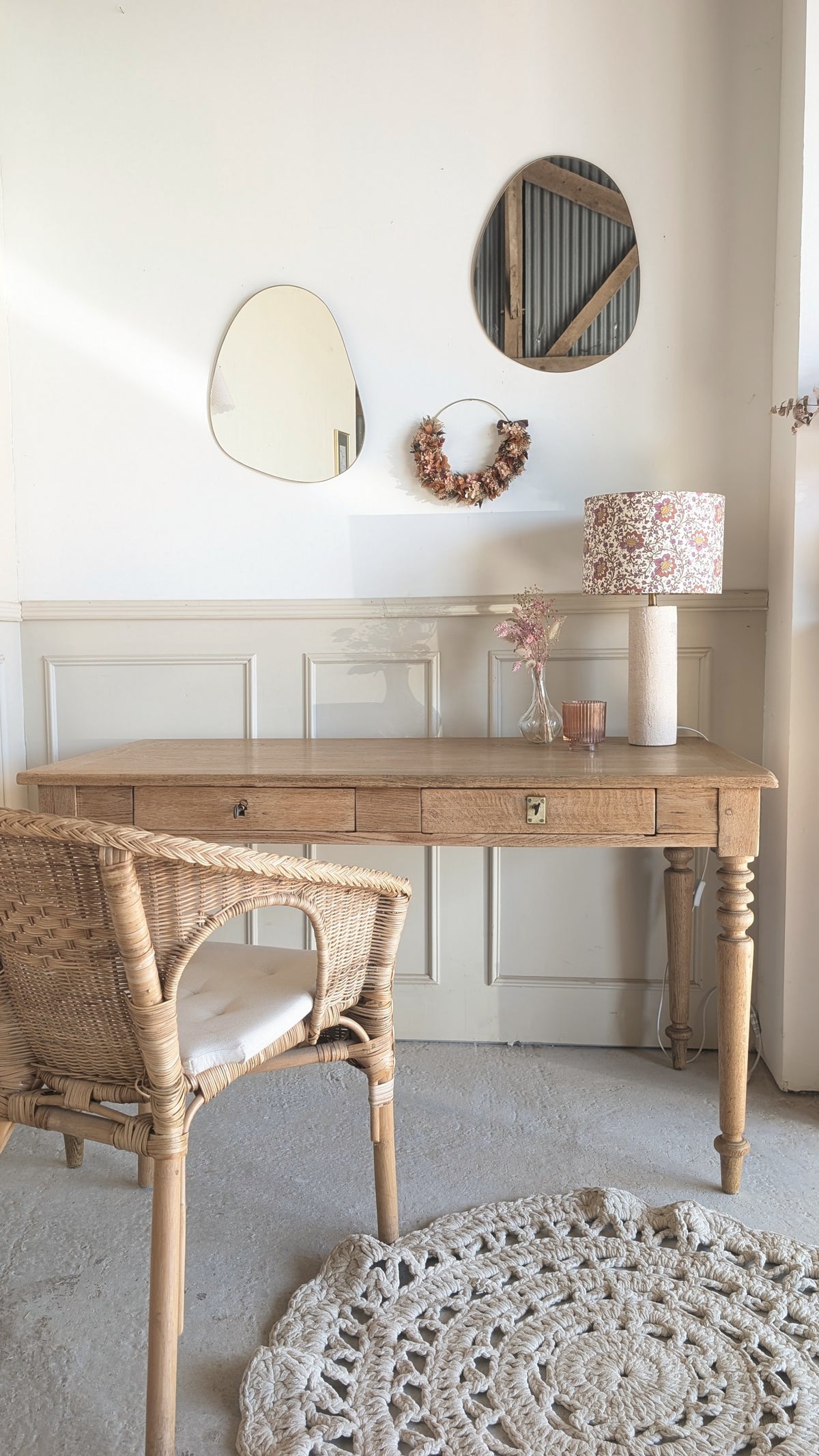 Bureau en chêne
