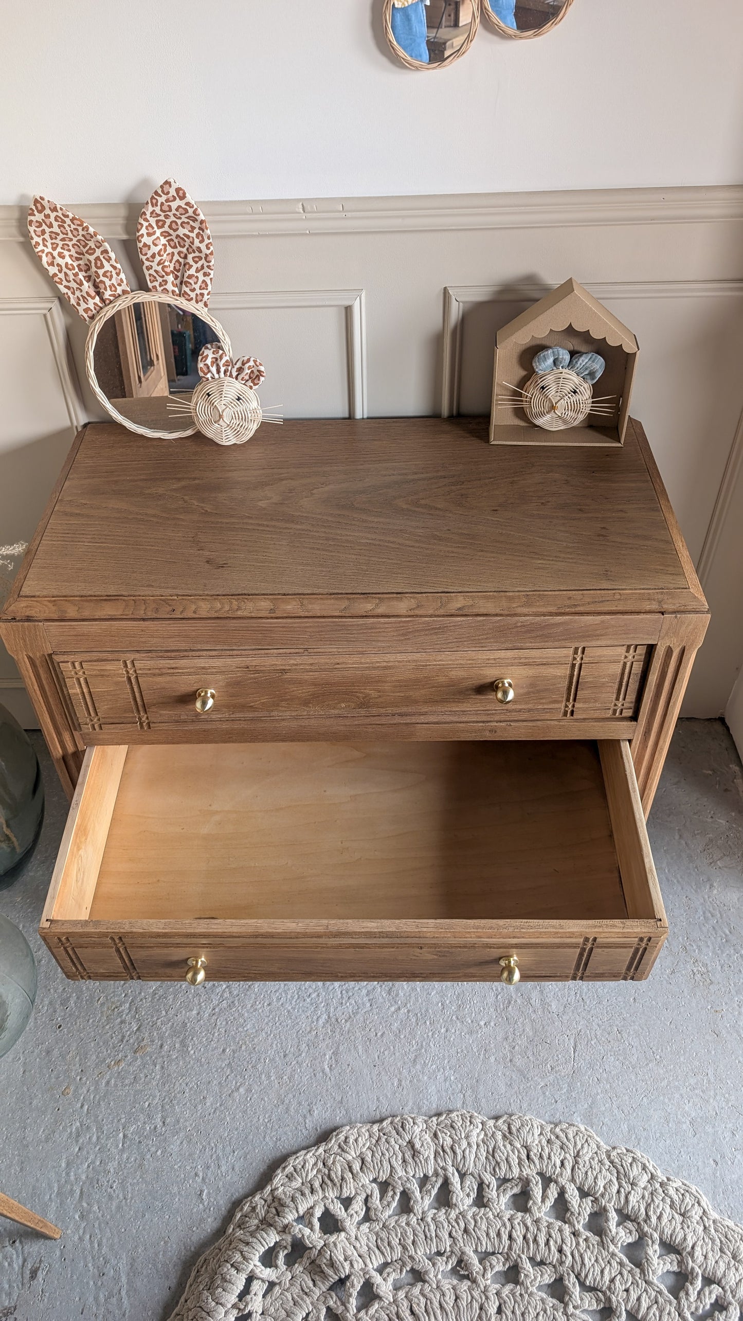 Commode en chêne