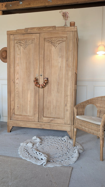 Armoire en Chêne Art déco