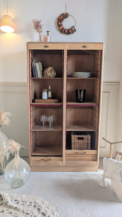 Meuble classeur rideau
