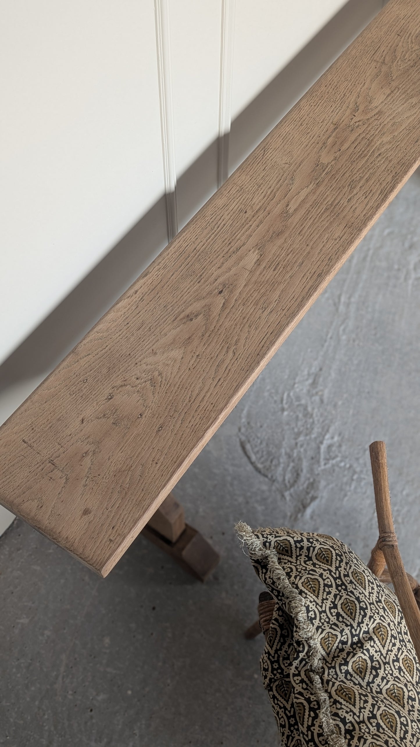 Banc ancien en chêne