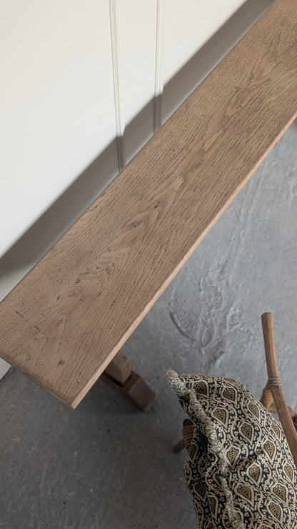 Banc ancien en chêne
