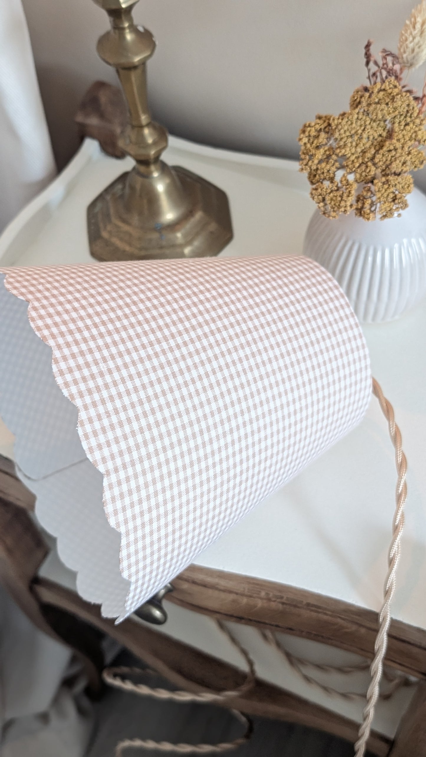 Fabriquez votre abat-jour flower pour baladeuse