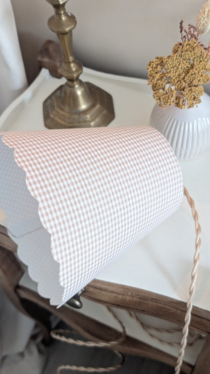 Fabriquez votre abat-jour flower pour baladeuse
