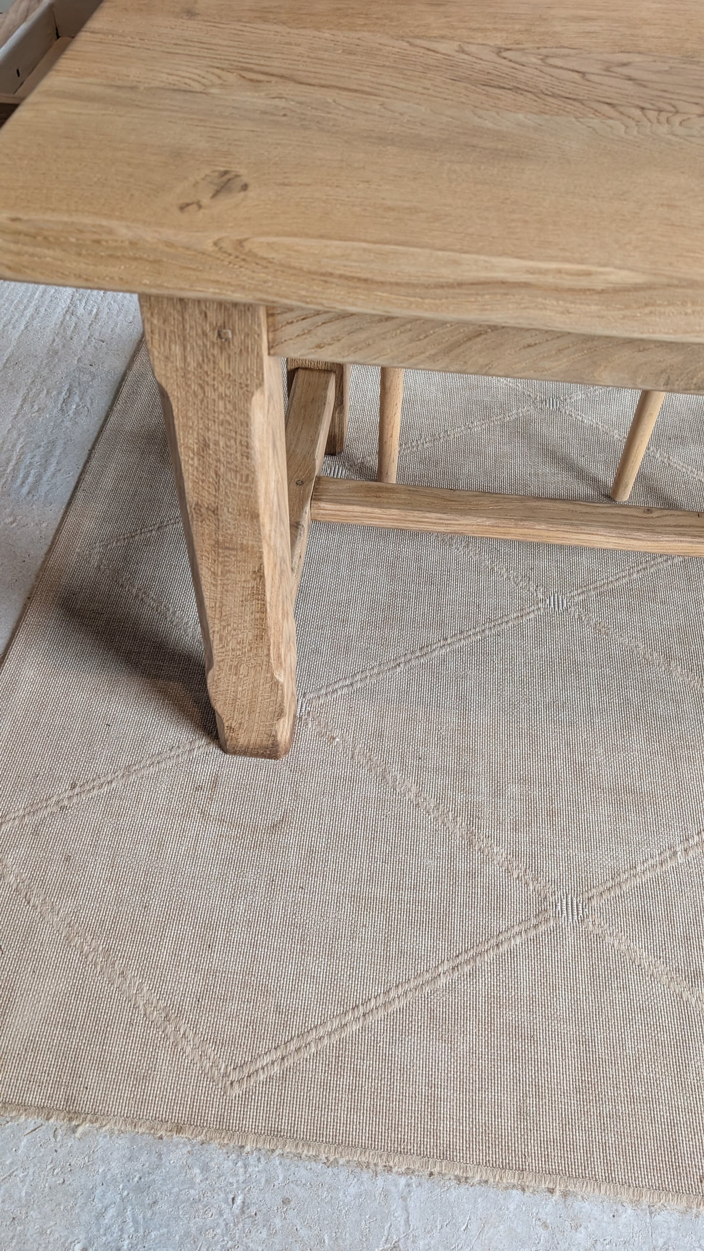 Table rectangulaire en chêne