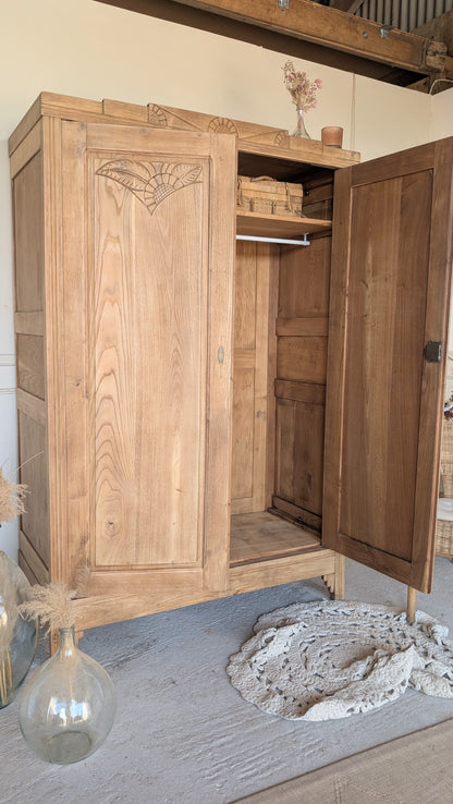 Armoire en Chêne Art déco