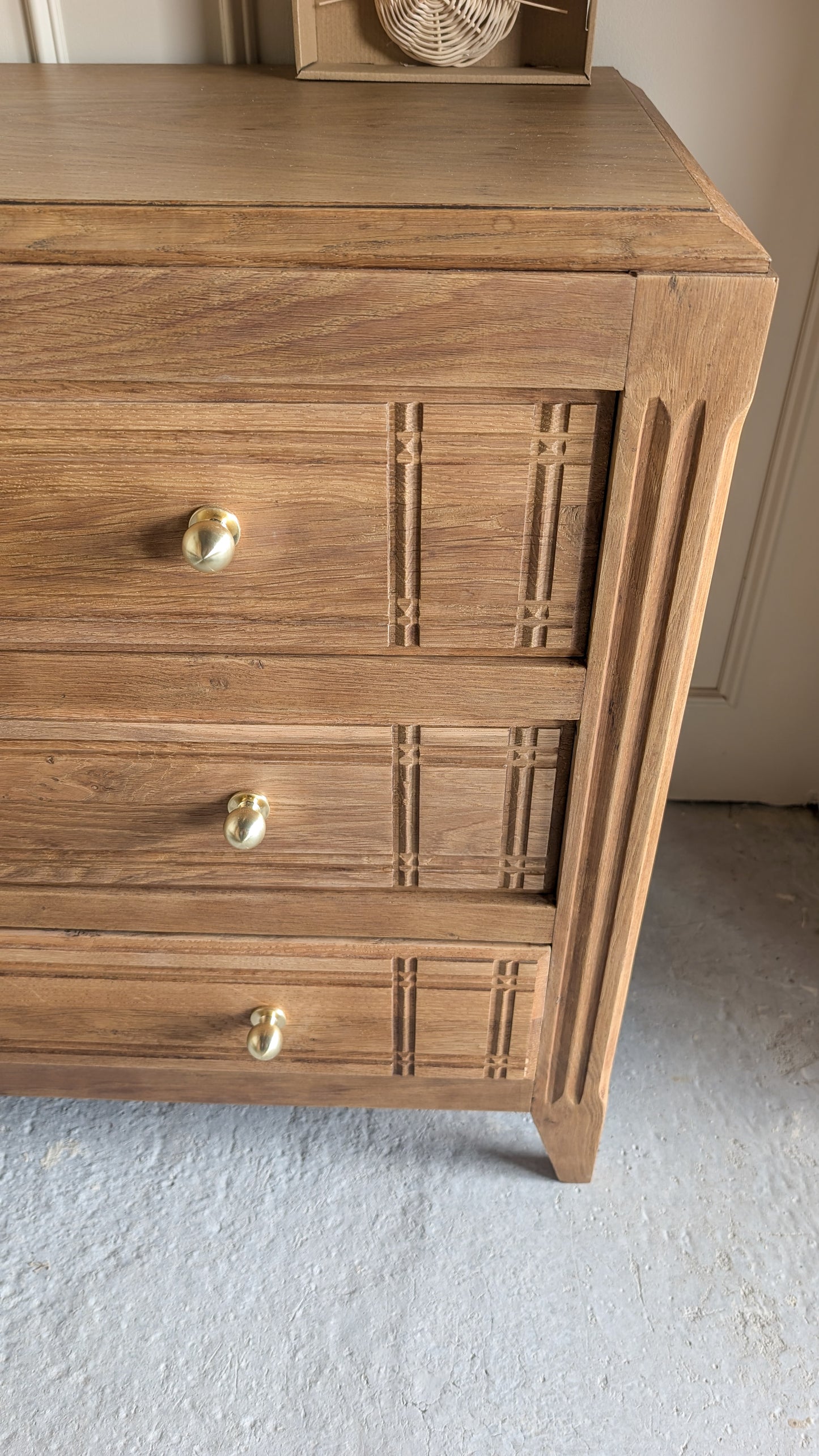 Commode en chêne