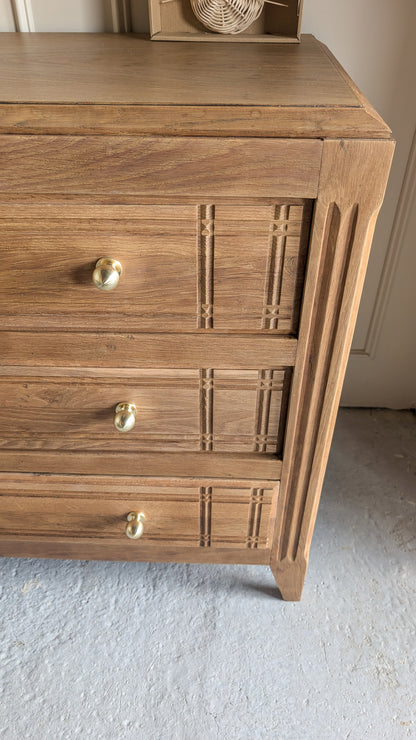 Commode en chêne
