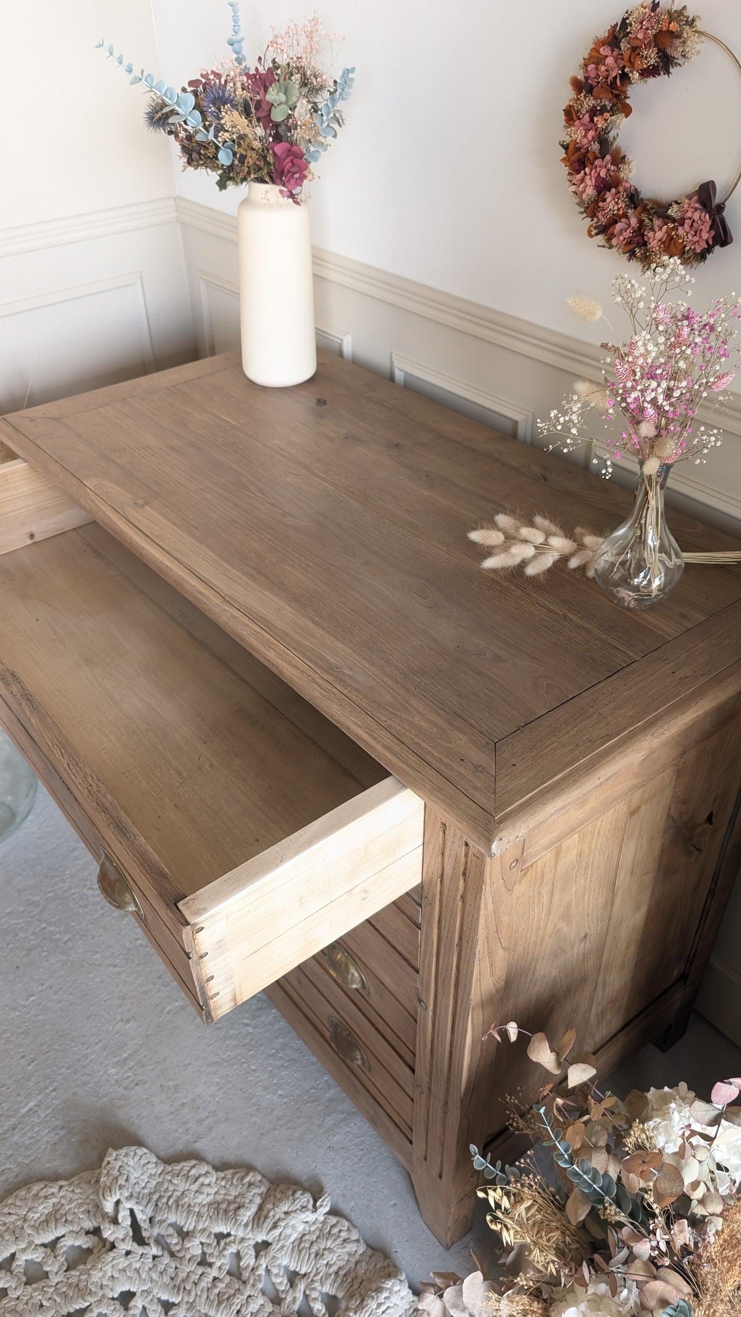 Commode en chêne