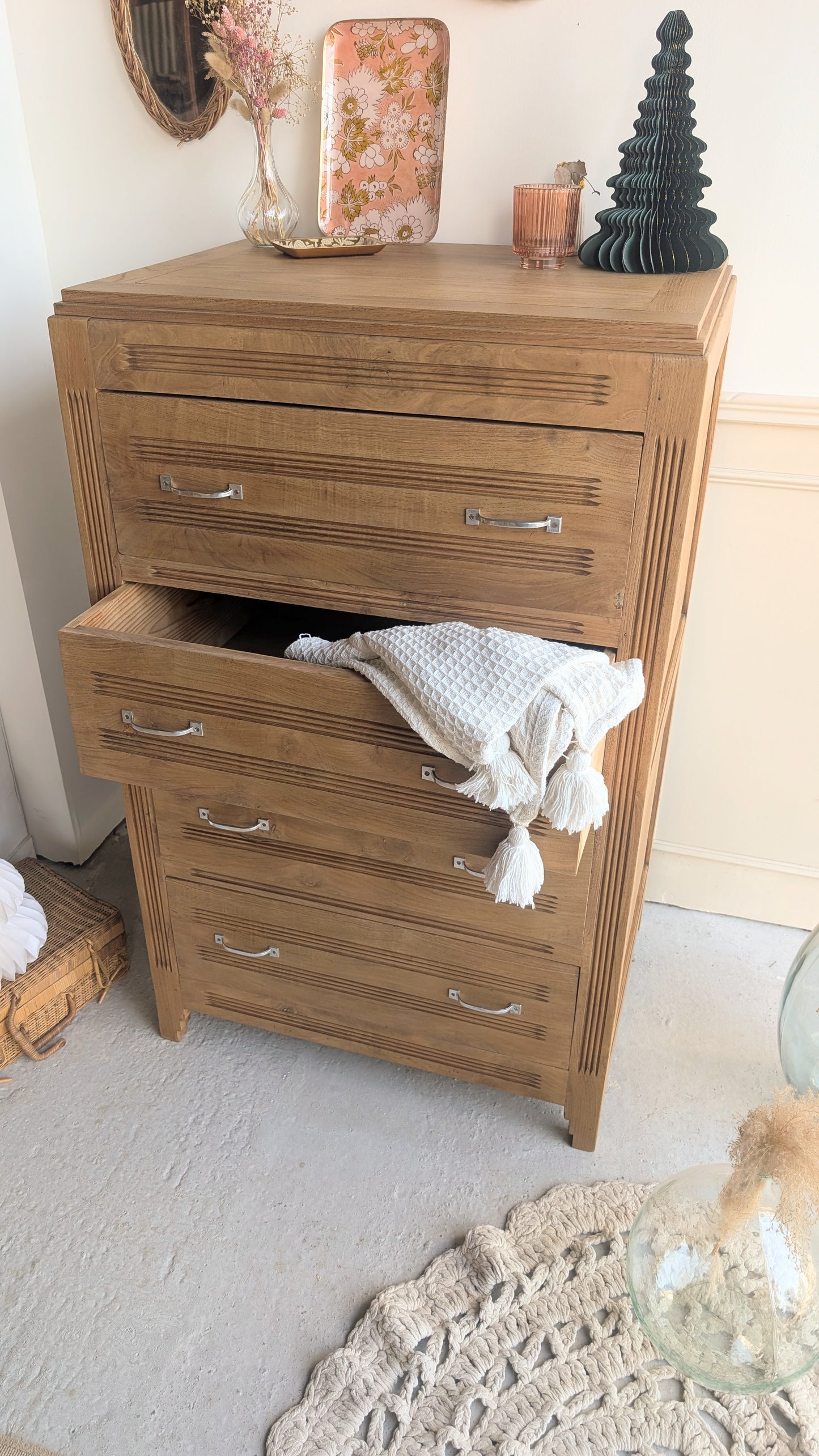 Chiffonnier - Commode en chêne