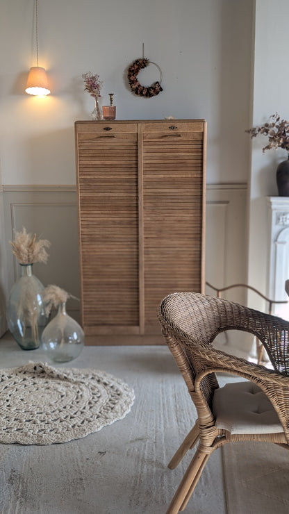 Meuble classeur rideau