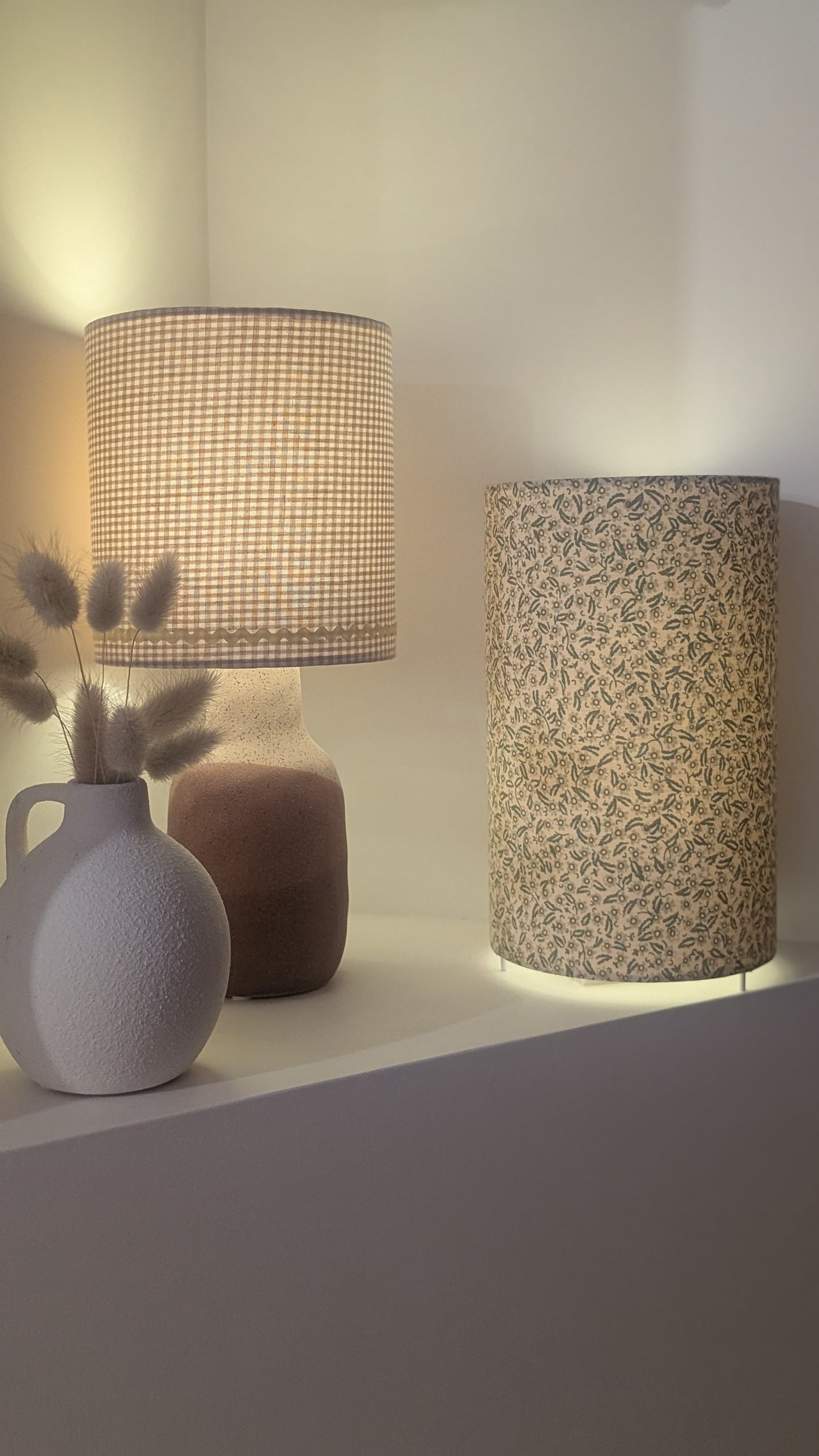 Fabriquez votre abat-jour cylindrique pour une lampe tube