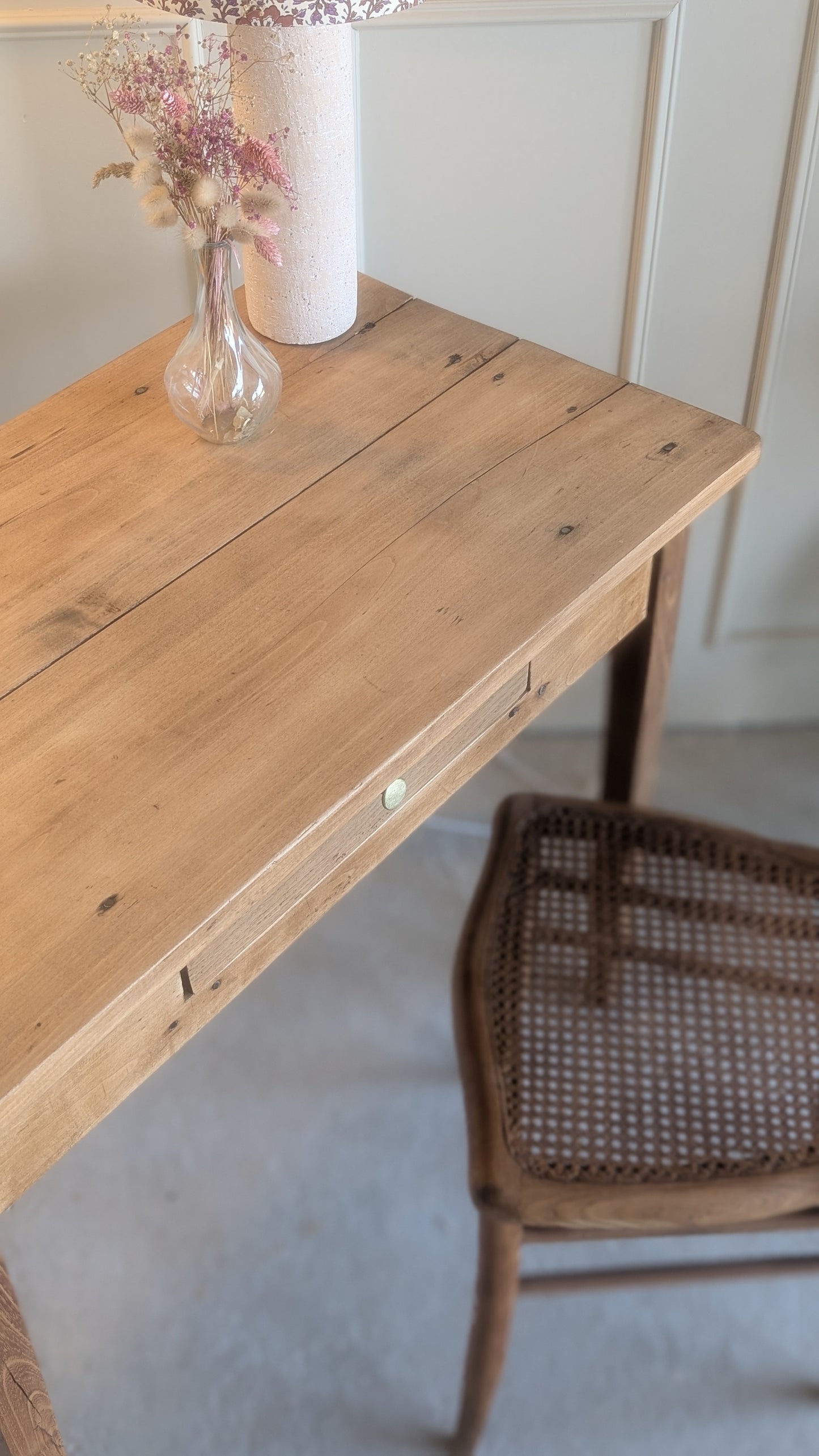 Ensemble table d'appoint et chaise