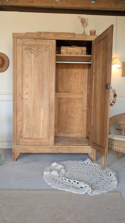 Armoire en Chêne Art déco
