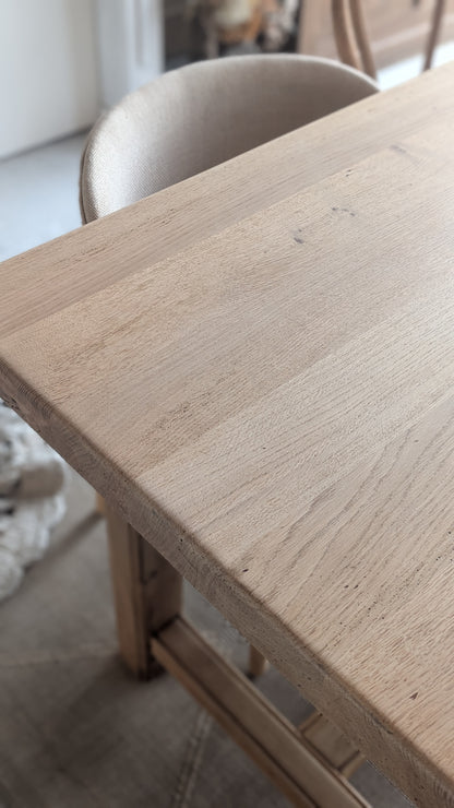 Table de ferme avec rallonges