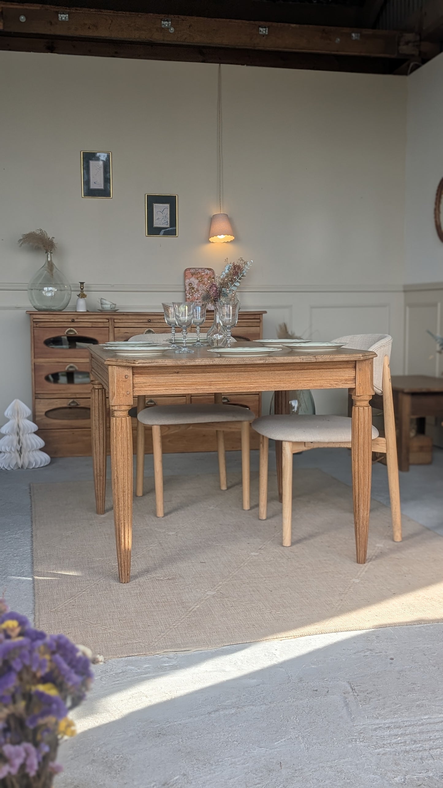 Table rectangulaire