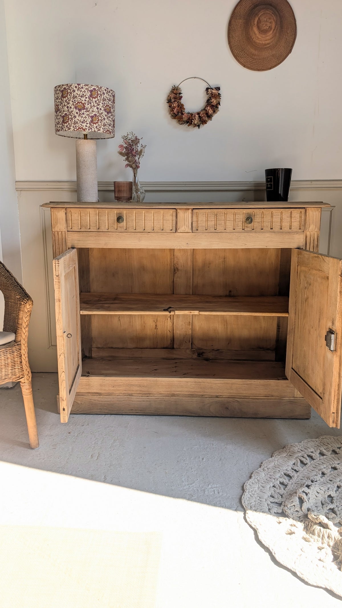 Buffet ancien en chêne