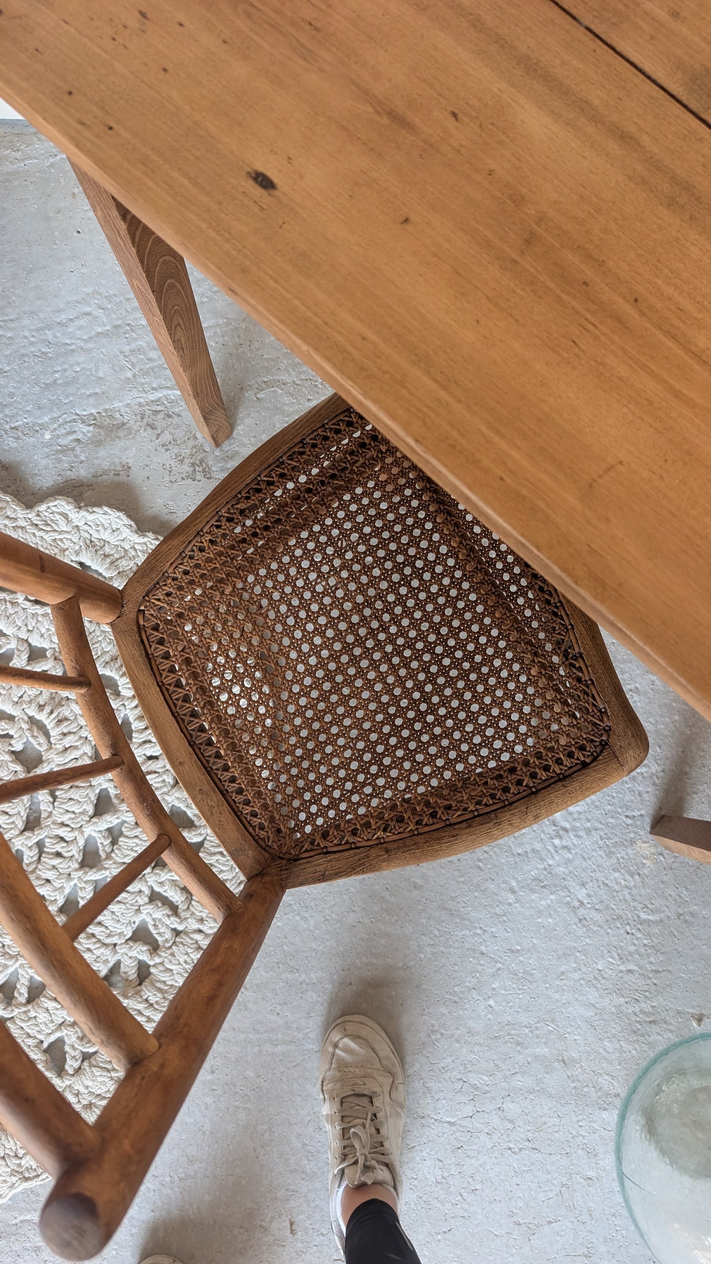 Ensemble table d'appoint et chaise