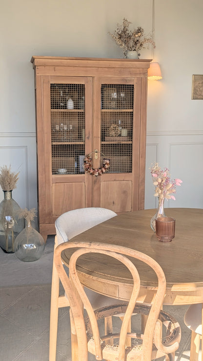 Vitrine en merisier