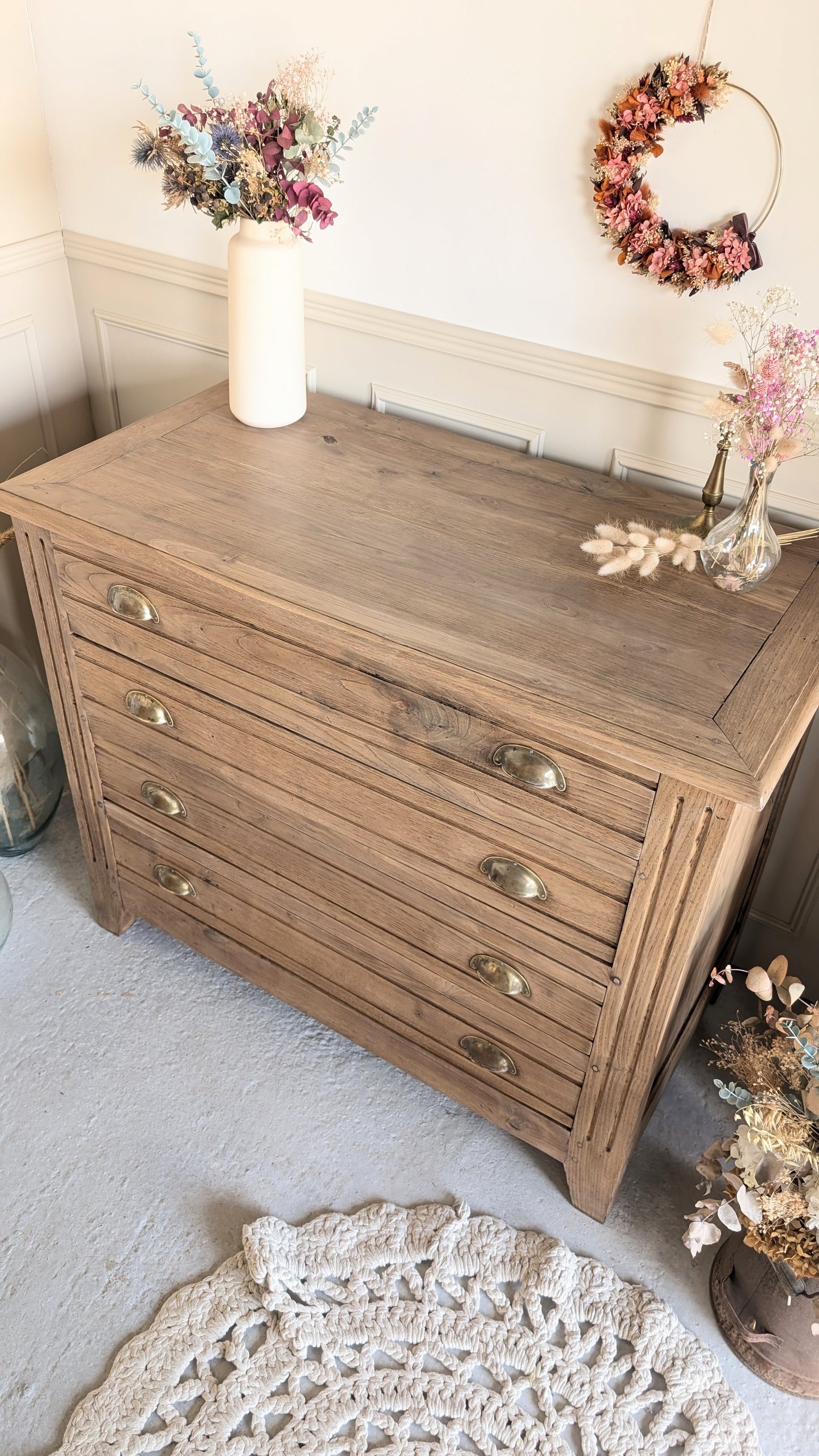 Commode en chêne