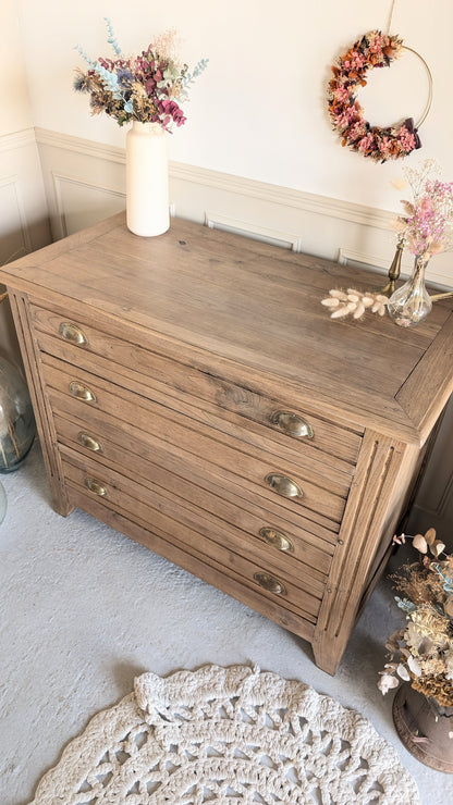 Commode en chêne