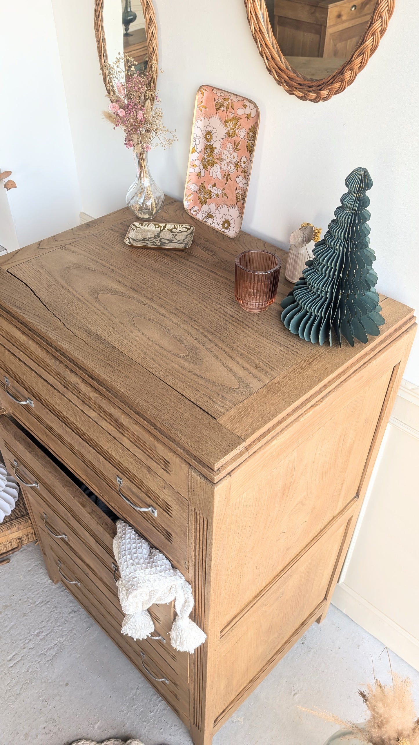 Chiffonnier - Commode en chêne