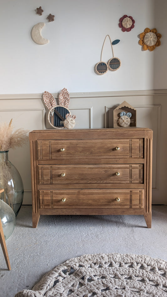 Commode en chêne