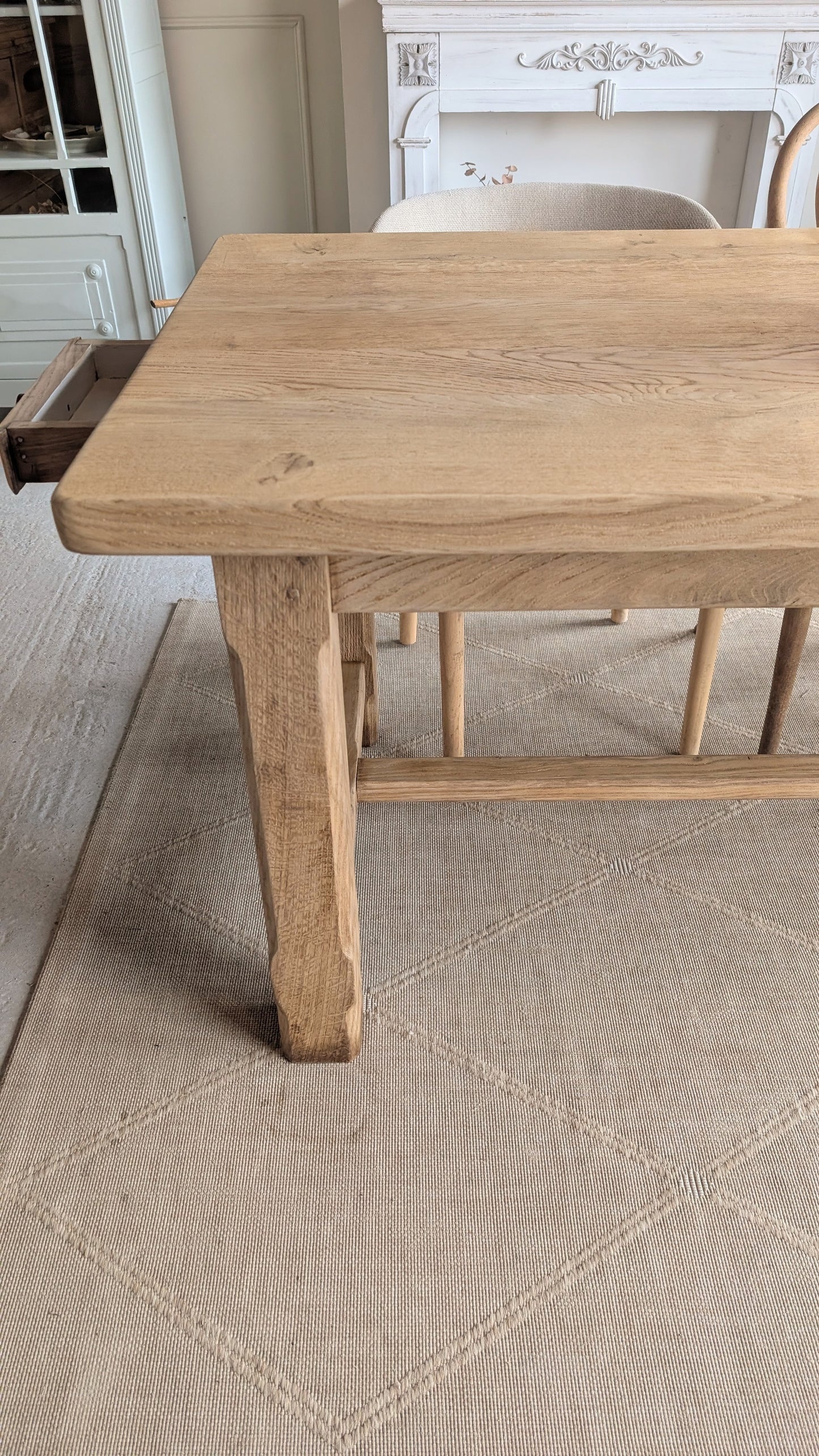 Table rectangulaire en chêne