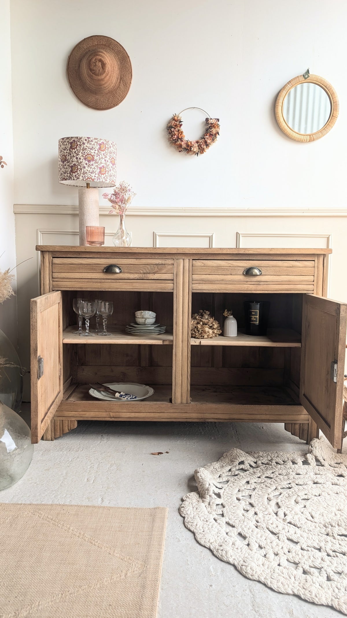 Buffet en chêne