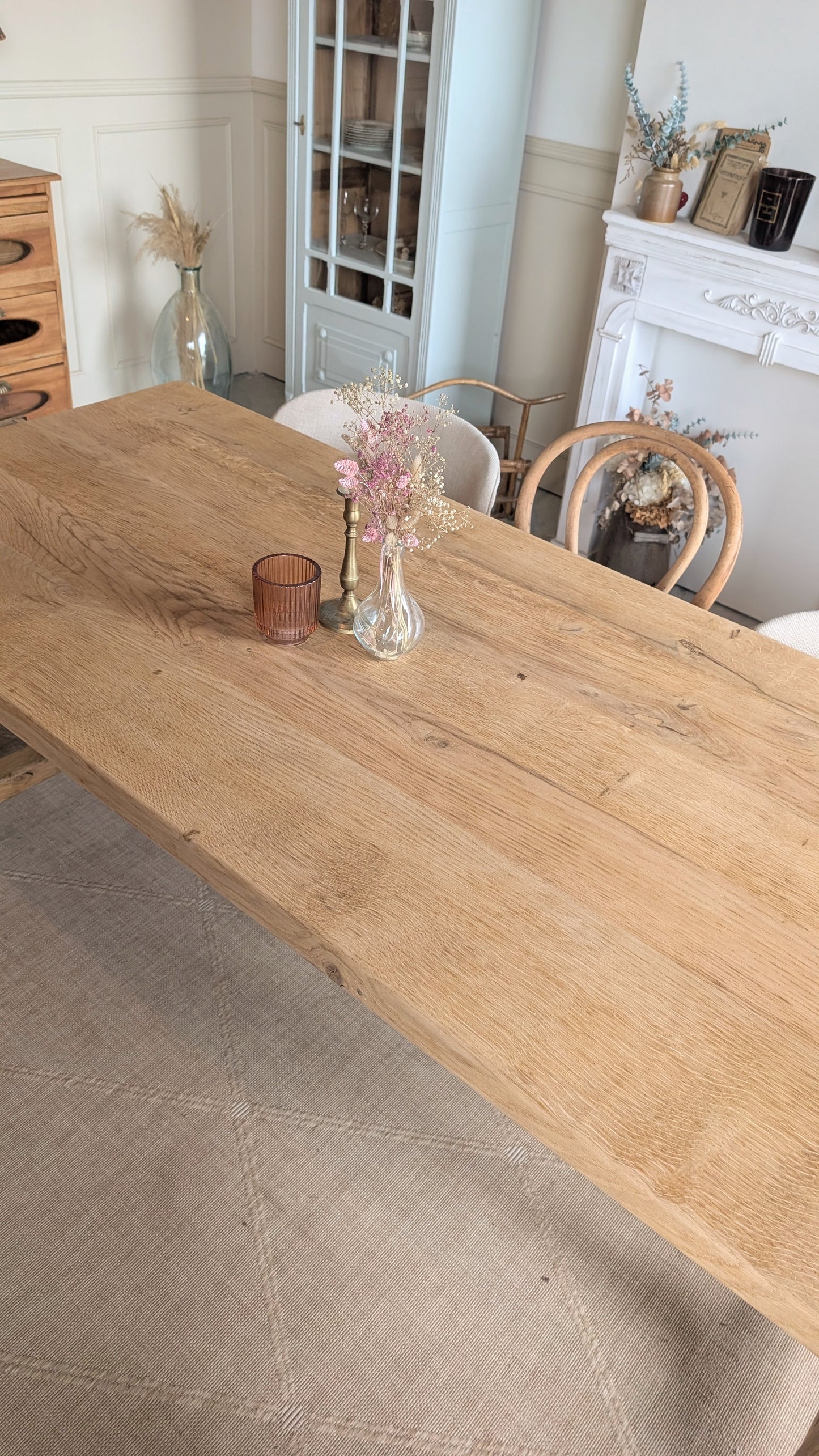 Table rectangulaire en chêne