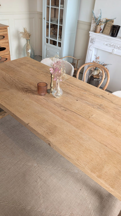 Table rectangulaire en chêne