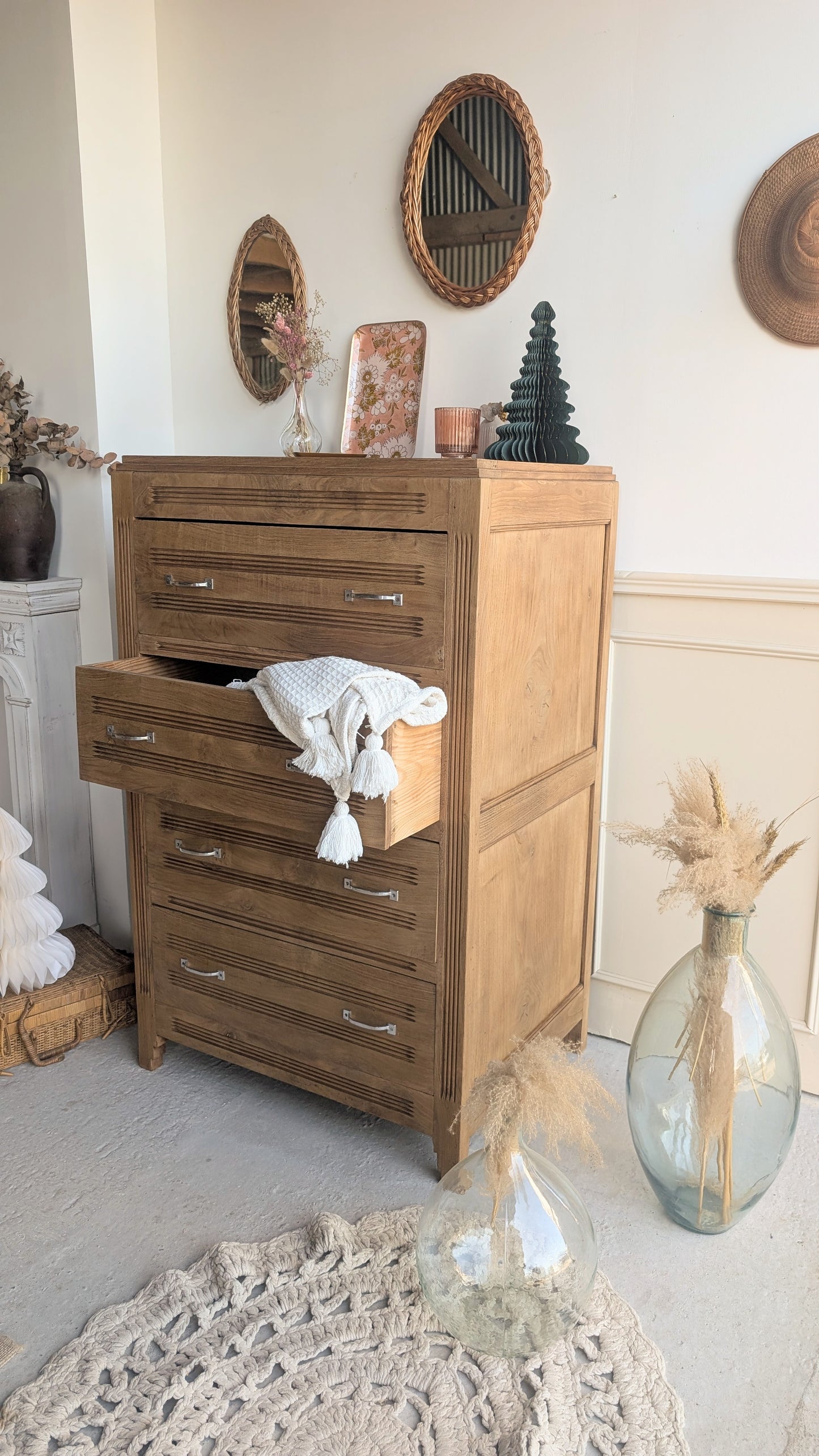 Chiffonnier - Commode en chêne